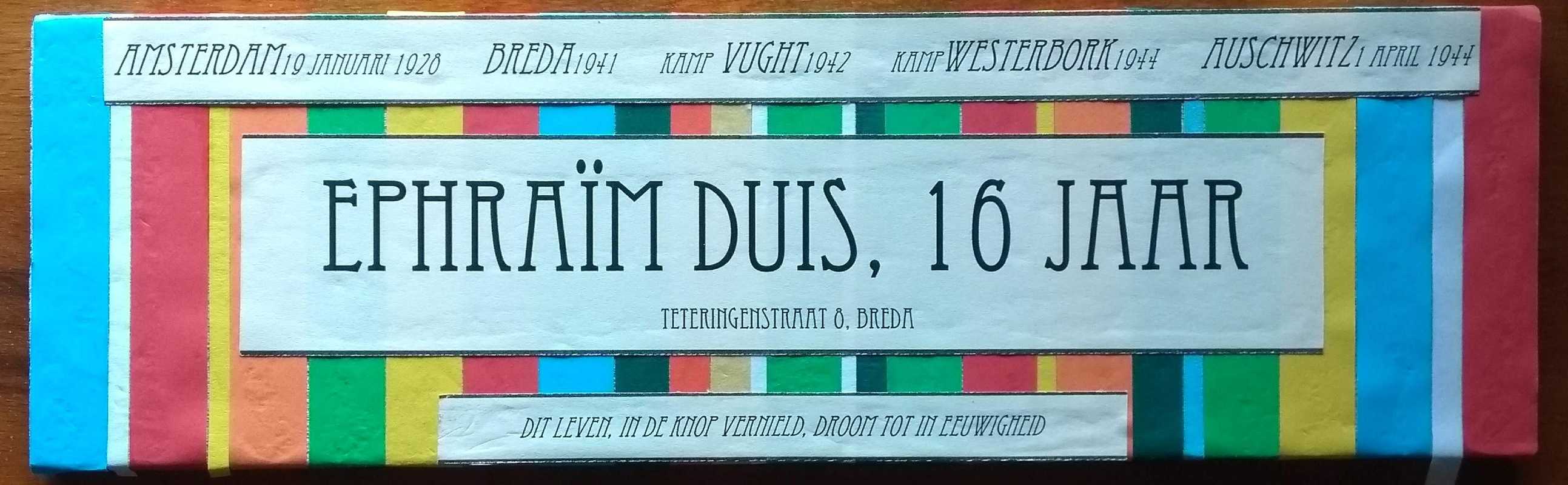 Ephraim Duis Namen en Nummers